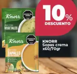 Supermayorista Vital KNORR Sopas crema oferta