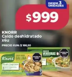 Supermayorista Vital Knorr caldo deshidratado oferta