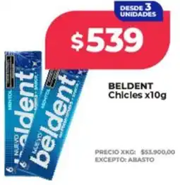Supermayorista Vital Beldent chicles oferta