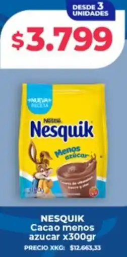 Supermayorista Vital Nestlé nesquik cacao menos azucar oferta