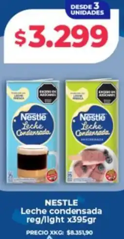 Supermayorista Vital Nestlé leche condensada reg/light oferta