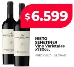 Supermayorista Vital Nieto senetiner vino varietales oferta