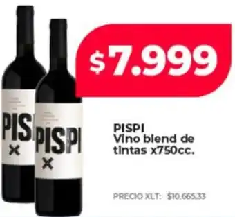 Supermayorista Vital Pispi vino blend de tintas oferta