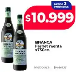 Supermayorista Vital Branca fernet menta oferta