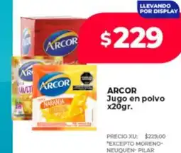 Supermayorista Vital Arcor jugo en polvo oferta