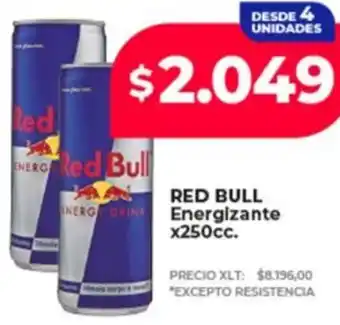 Supermayorista Vital Red bull energizante oferta