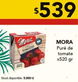 Nini Mayorista Mora puré de tomate oferta
