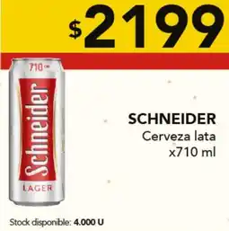 Nini Mayorista Schneider cerveza lata oferta
