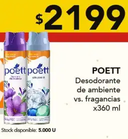 Nini Mayorista Poett desodorante de ambiente vs. fragancias oferta