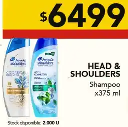 Nini Mayorista Head & Shoulders shampoo oferta
