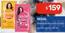 Nini Mayorista Sedal shampoo/acondicionador sachet varios oferta