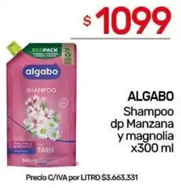 Nini Mayorista Algabo shampoo dp manzana y magnolia oferta