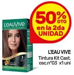 Nini Mayorista L'eau vive tintura kit cast. osc.n°03 oferta