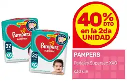 Nini Mayorista Pampers pañales supersec oferta