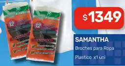 Nini Mayorista Samantha broches para ropa plastico oferta