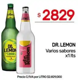 Nini Mayorista Dr. lemon varios sabores oferta
