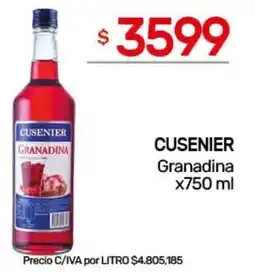 Nini Mayorista Cusenier granadina oferta