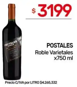 Nini Mayorista Postales roble varietales oferta