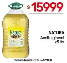 Nini Mayorista Natura aceite girasol oferta