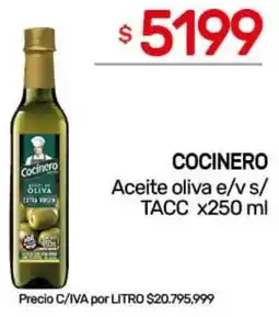 Nini Mayorista Cocinero aceite oliva e/vs/ tacc oferta