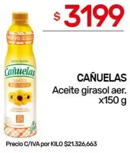 Nini Mayorista Cañuelas aceite girasol aer. oferta