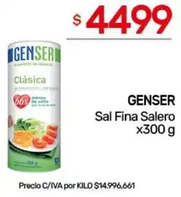 Nini Mayorista Genser sal fina salero oferta