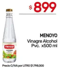 Nini Mayorista Menoyo vinagre alcohol pvc. oferta