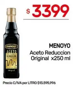 Nini Mayorista Menoyo aceto reduccion original oferta