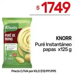 Nini Mayorista Knorr puré instantáneo papas oferta