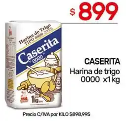 Nini Mayorista Caserita harina de trigo 0000 oferta
