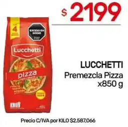 Nini Mayorista Lucchetti premezcla pizza oferta