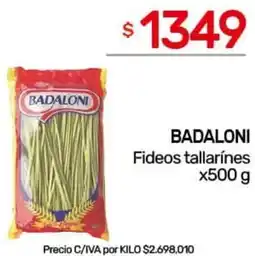 Nini Mayorista Badaloni fideos tallarínes oferta