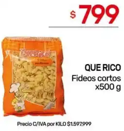 Nini Mayorista Que rico fideos cortos oferta