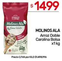 Nini Mayorista Molinos ala arroz doble carolina bolsa oferta