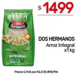 Nini Mayorista Dos hermanos arroz integral oferta