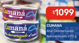 Nini Mayorista Cumana atún desmenuzado natural/aceite oferta