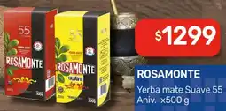 Nini Mayorista Rosamonte yerba mate suave 55 aniv. oferta