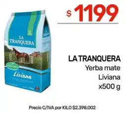 Nini Mayorista La tranquera yerba mate liviana oferta