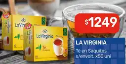 Nini Mayorista La virginia té en saquitos s/envolt. oferta