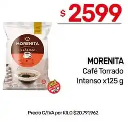 Nini Mayorista Morenita café torrado intenso oferta