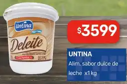 Nini Mayorista Untina alim. sabor dulce de leche oferta
