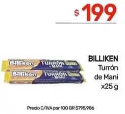 Nini Mayorista Billiken turrón de mani oferta