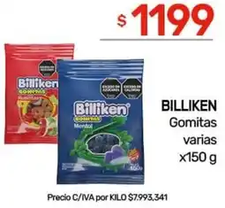Nini Mayorista Billiken gomitas varias oferta