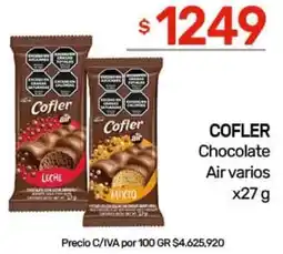Nini Mayorista Cofler chocolate air varios oferta