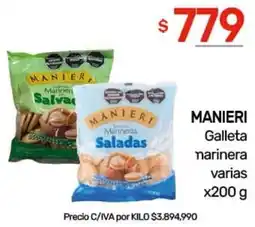 Nini Mayorista Manieri galleta marinera varias oferta