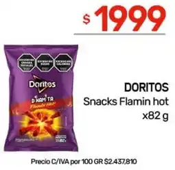 Nini Mayorista Doritos snacks flamin hot oferta