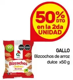Nini Mayorista Gallo bizcochos de arroz dulce oferta