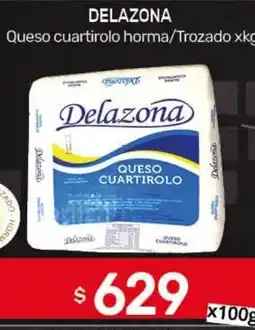 Nini Mayorista Delazona queso cuartirolo horma/trozado oferta