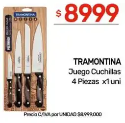 Nini Mayorista Tramontina juego cuchillas oferta