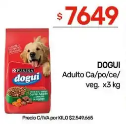 Nini Mayorista Dogui adulto ca/po/ce/ veg. oferta